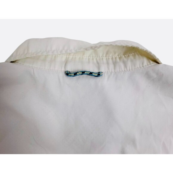 Prodoh Founders Vented Fishing Shirt LS White Button Preppy Outdoor L 14 16 - Picture 12 of 16